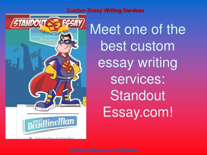 Best custom essay writing