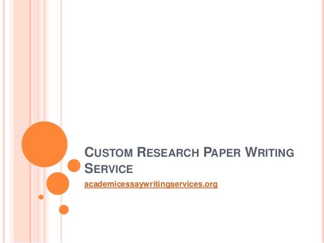 Best custom paper writing service