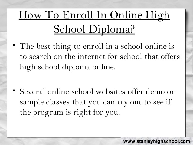 Diploma online