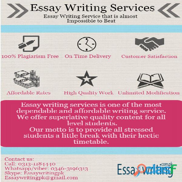 Essay editing service