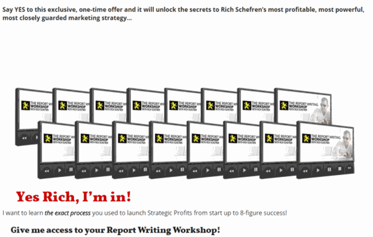 Online report writing