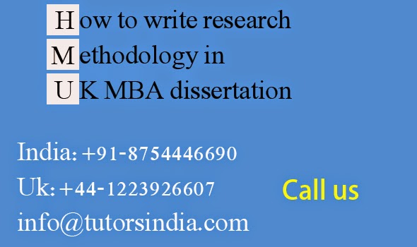 Research methodology dissertation