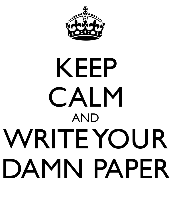 Write your paper